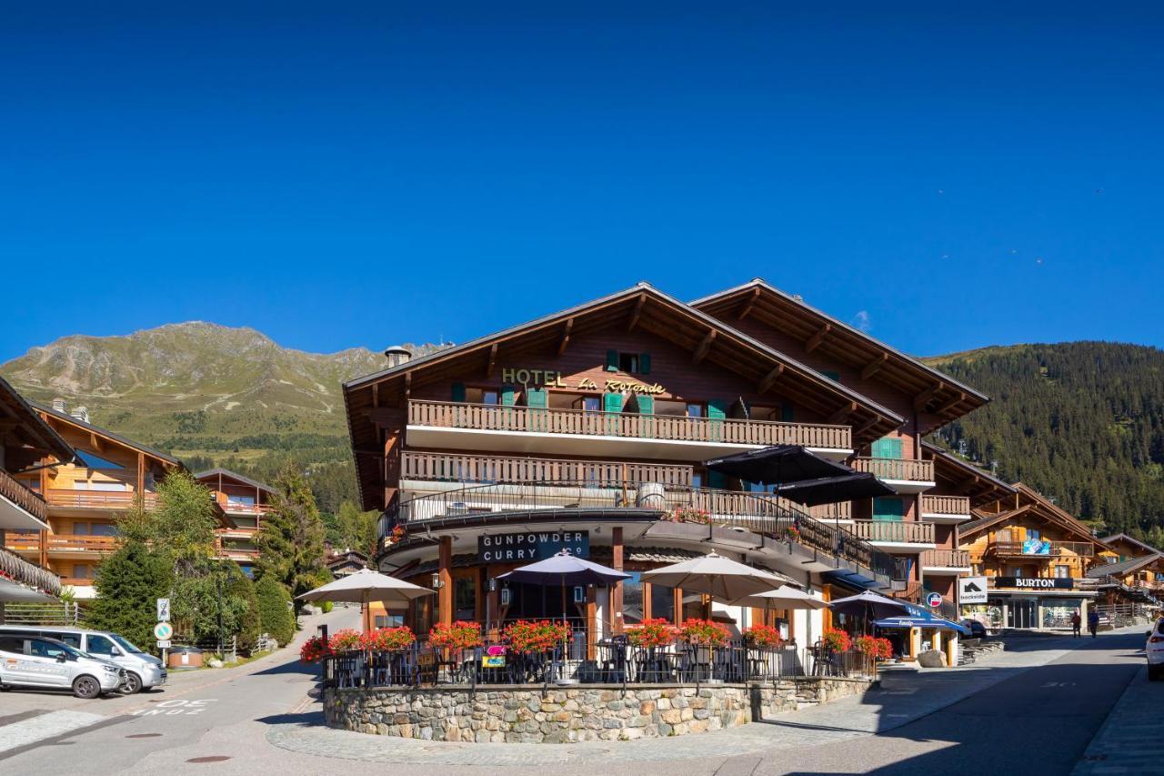 Hotel La Rotonde Verbier Exterior foto
