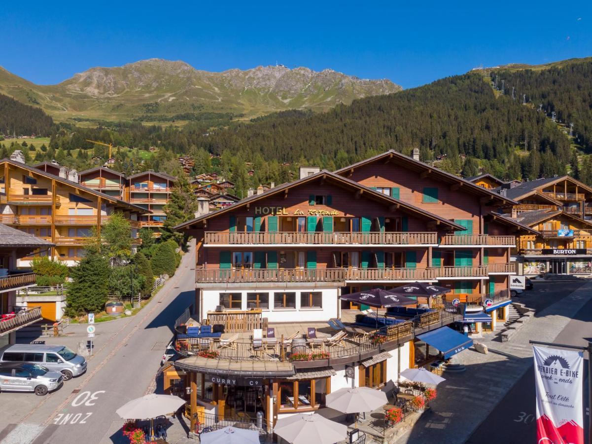 Hotel La Rotonde Verbier Exterior foto