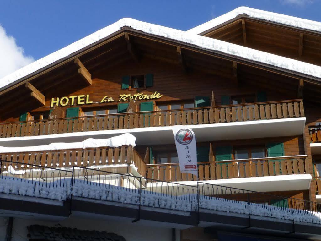 Hotel La Rotonde Verbier Exterior foto